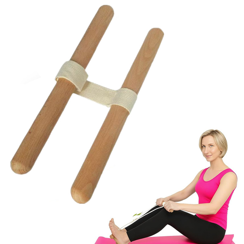 Yoga Fitness Yoga - Hamstring Stretcher Adjustable Flex Strap For
