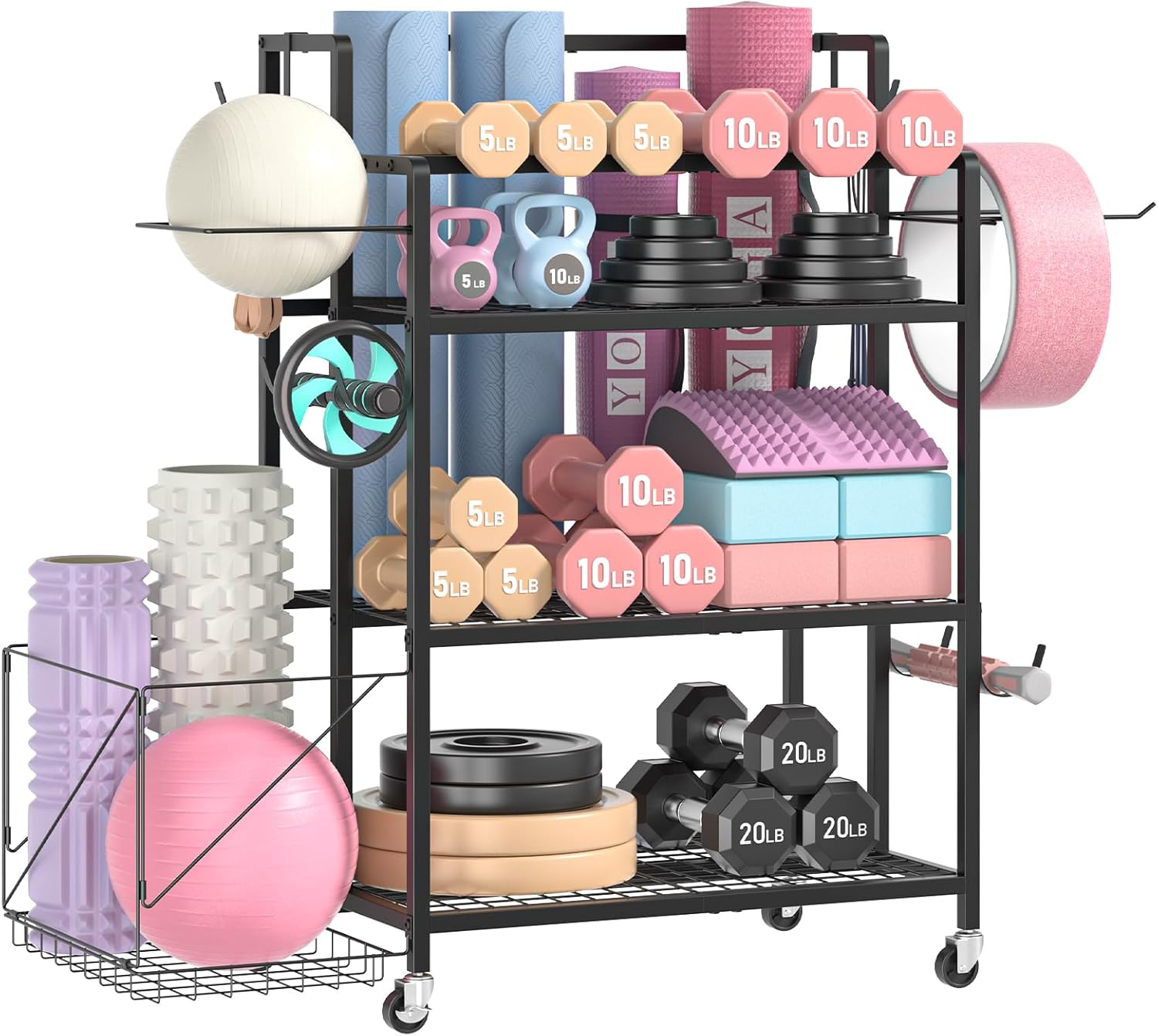 Home Gym Storage, No Material  - Kettlebell recension och pris