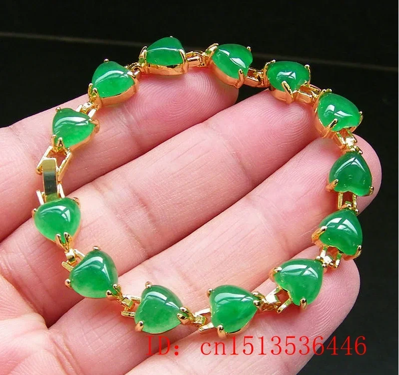 Natural Green Jade Agate LOVE  - Yoga & Fitness With Denise recension och pris