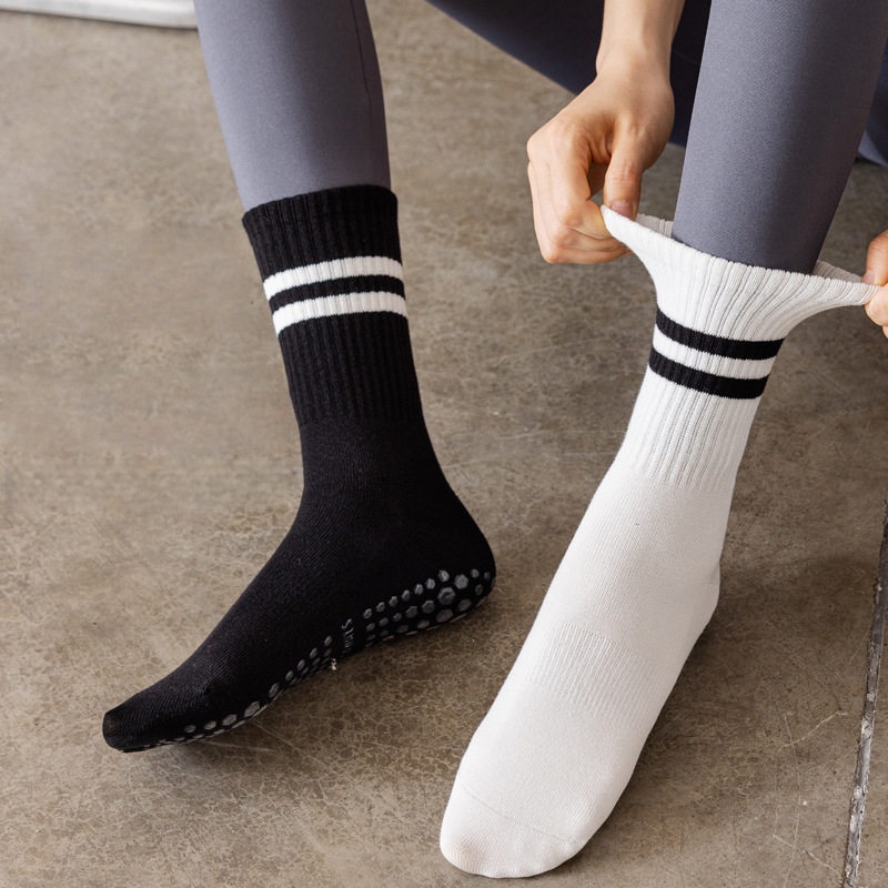 Women Non Slip Yoga Socks, Gri - Yoga Fitness Dance recension och pris