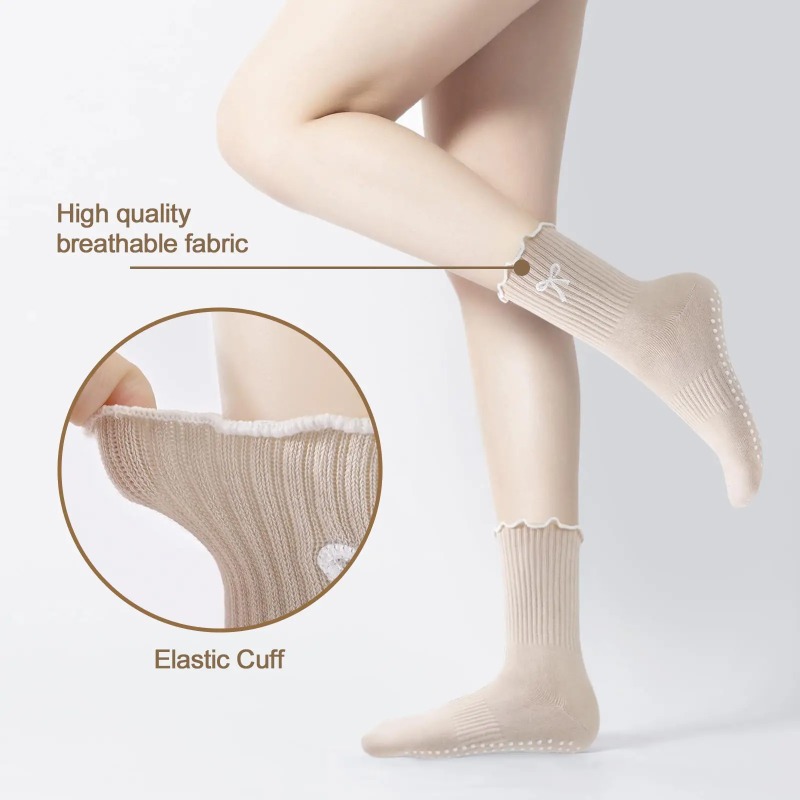 Professional Yoga Socks, Cotto - Yoga & Fitness With Denise recension och pris