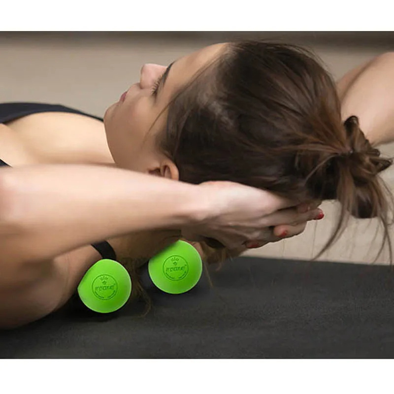 Rubber Fascia Massage Ball Yog - Yoga Fitness Ball recension och pris