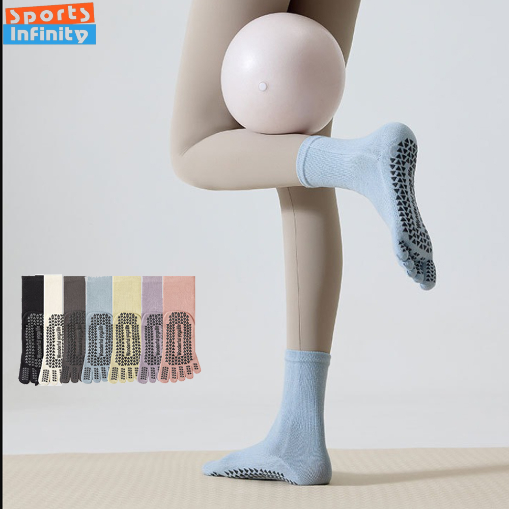 Fashion Five Finger Split Toe  - Yoga Fitness Dance recension och pris