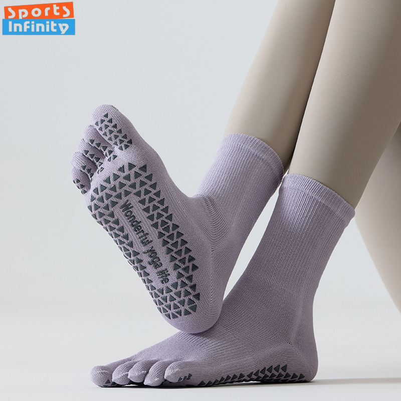 Fashion Five Finger Split Toe  - Yoga Fitness Dance recension och pris