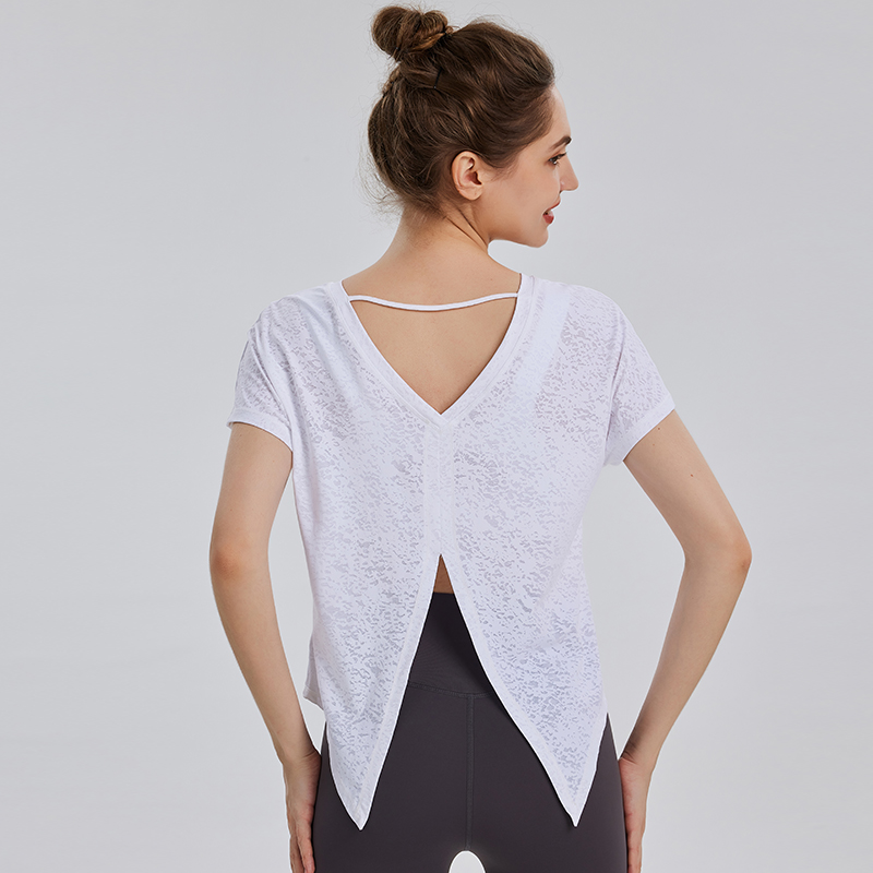 Women's Yoga T-Shirt Loose Spo - Yoga Fitness Training recension och pris