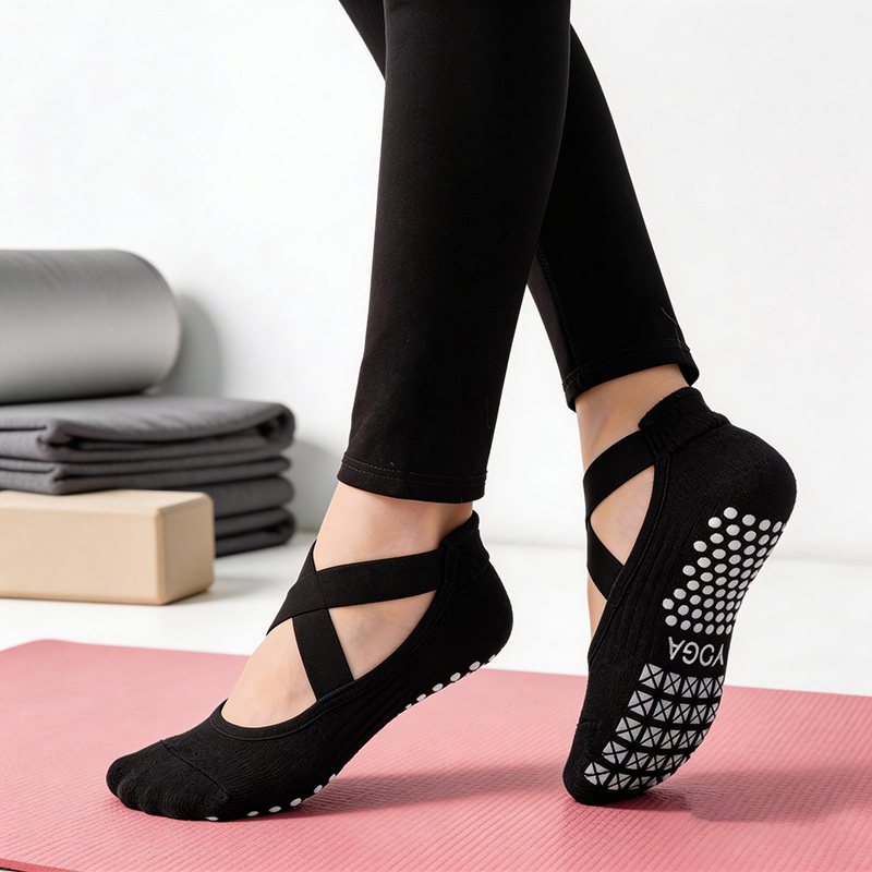 Women Non-Slip Yoga Socks Sili - Yoga Fitness Dance recension och pris