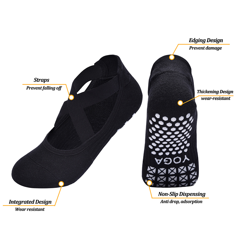 Women Non-Slip Yoga Socks Sili - Yoga Fitness Dance recension och pris