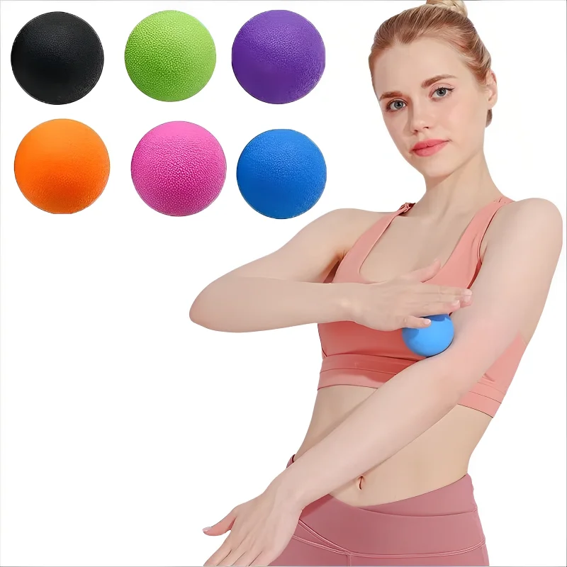 TPE 6CM Fascia Ball Deep Tissu - Yoga Fitness Ball recension och pris