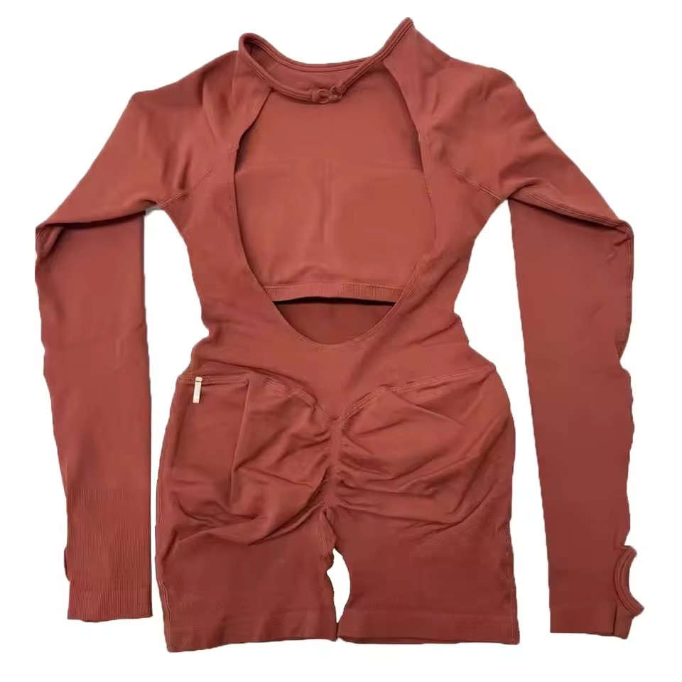 Impact long-sleeved jumpsuit W - Yoga Fitness Training recension och pris