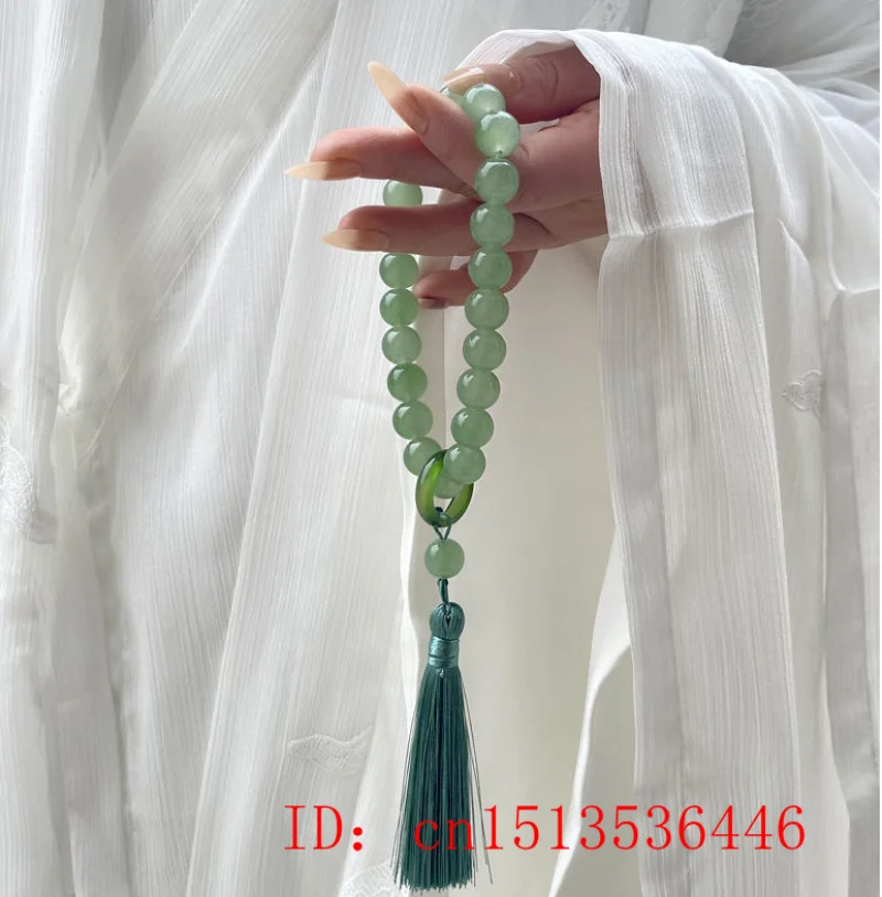 Green Jade Stone 12mm Beads Ta - Yoga & Fitness With Denise recension och pris