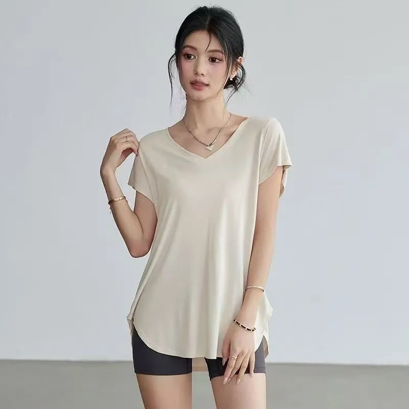 Women's Slimming Round Neck Yo - Yoga Fitness Training recension och pris