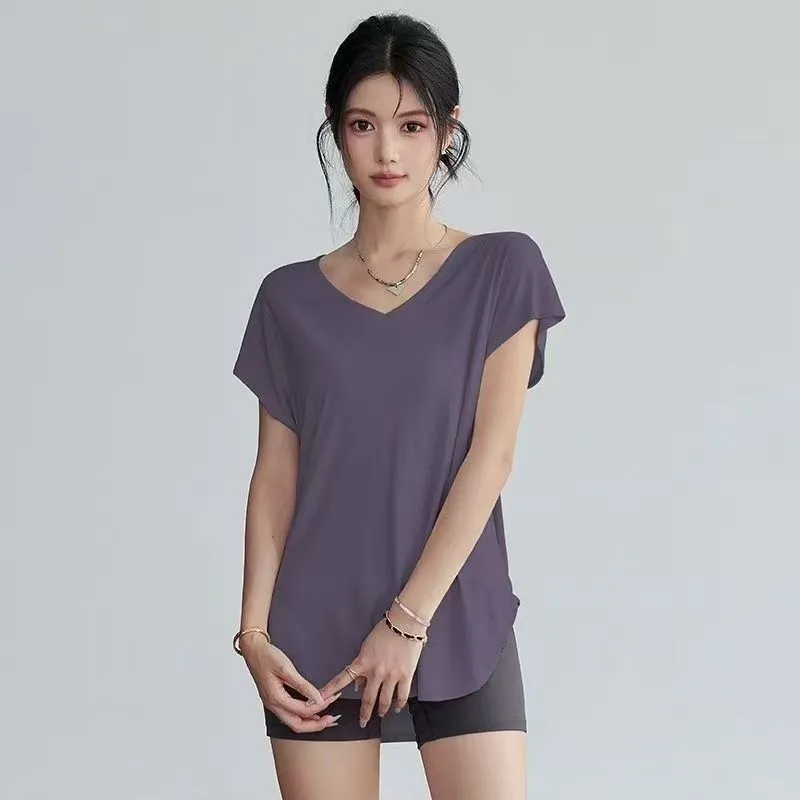 Women's Slimming Round Neck Yo - Yoga Fitness Training recension och pris