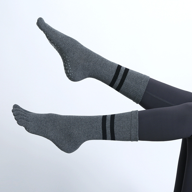 Women Non-slip Five Fingers Yo - Yoga Fitness Dance recension och pris